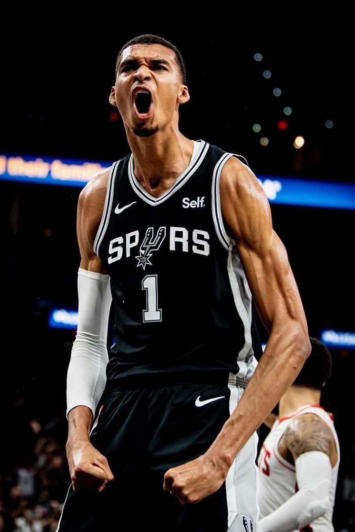 Maillot Nike Icon Swingman de San Antonio Spurs - Victor Wembanyama - Hommes