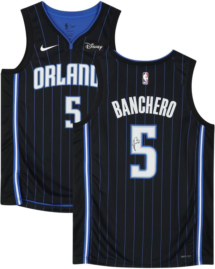 Maillot Nike Swingman noir Paolo Banchero des Orlando Magic- Unisexe